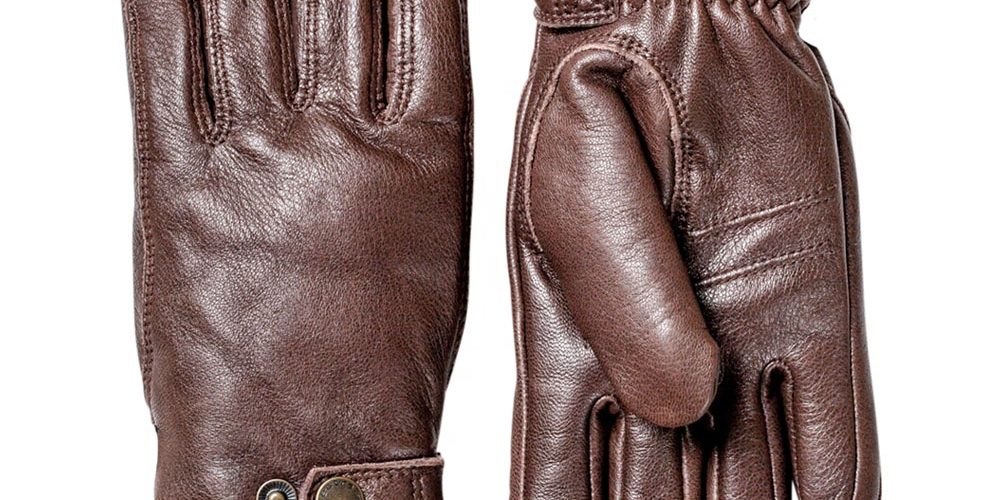 High quality men’s winter leather gloves (2)