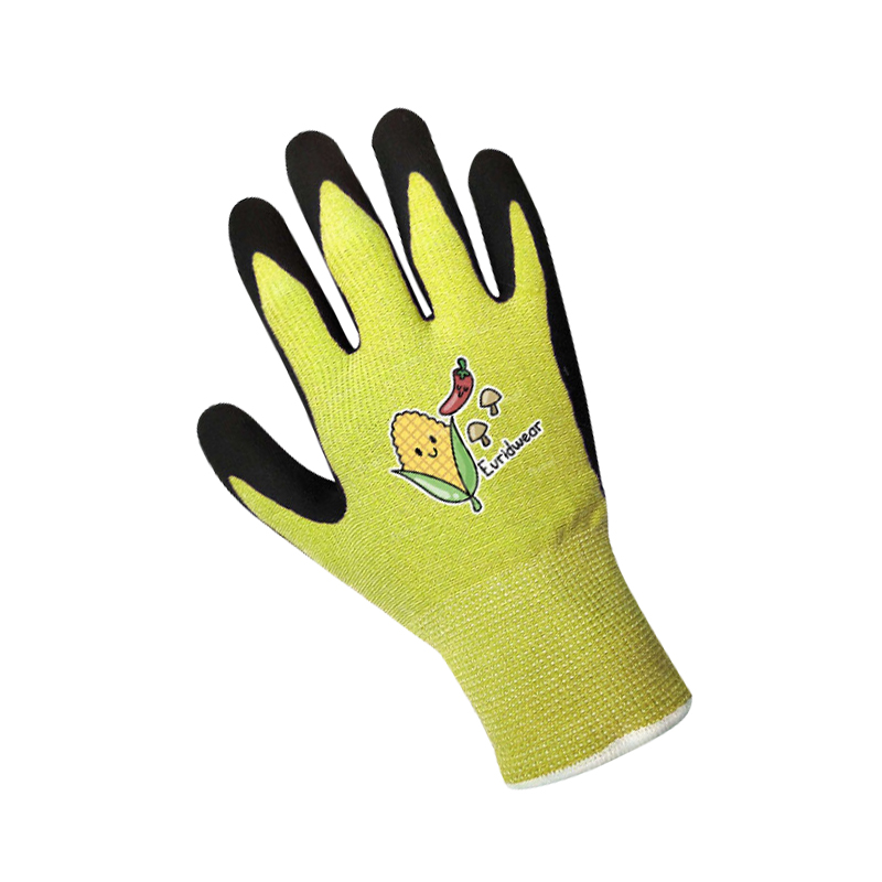 Professional prevent bruising kids leather glove