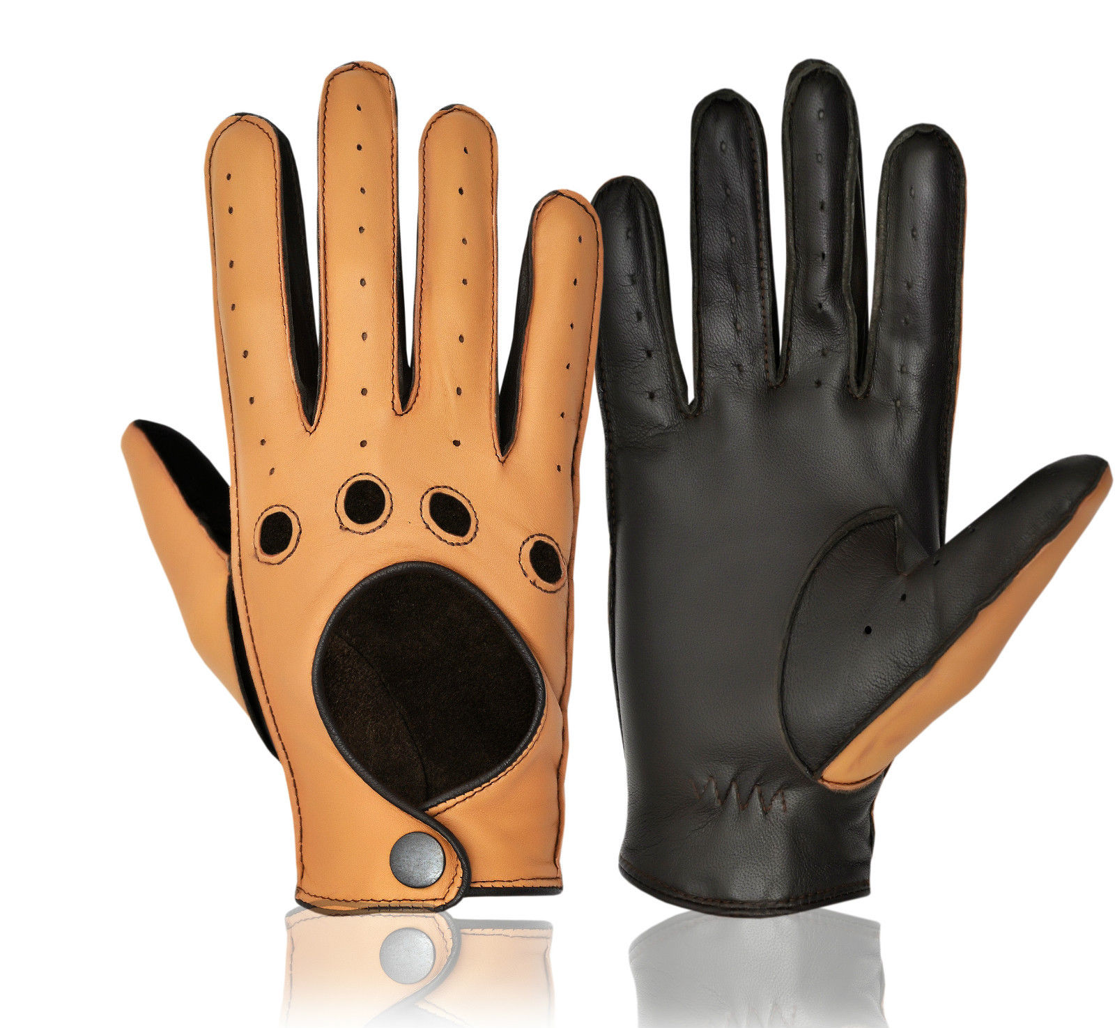 Wholesale genuine mens fashion leather gloves